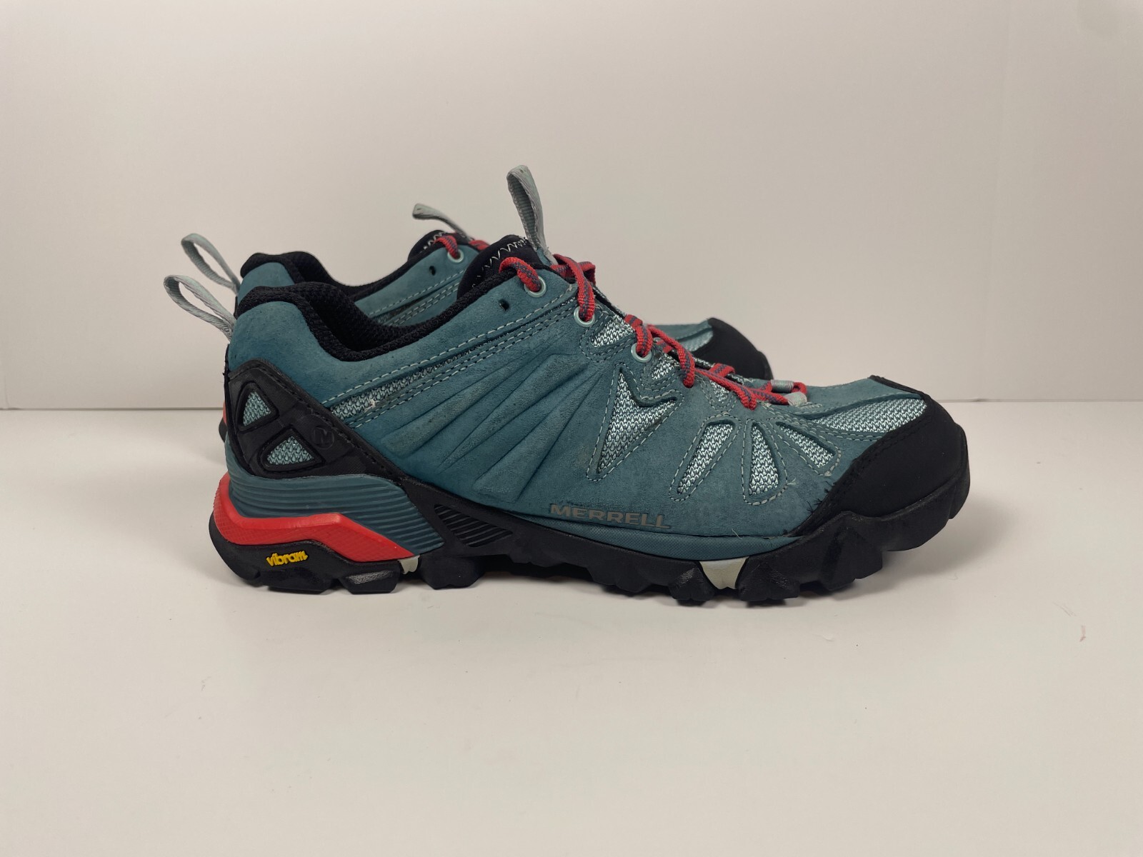 Merrell Capra scarpe da trekking camminata donna taglia 9 Dragon fly Teal Trail J32456