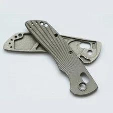 1 Pair Custom Made Titanium Alloy Knife Handle Scales for Hogue Deka 2
