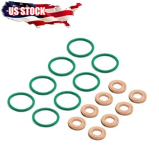 For GM 97327722 Fuel Injector Seal Tip Gaskets / Washers Kit 04-10 LLY LBZ LMM
