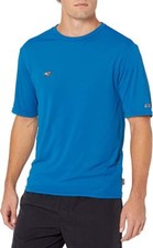 O'Neill Men's Premium Skins UPF 50 Short Sleeve Sun Shirt Ultra Blue, L