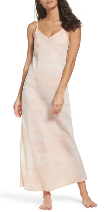 Monrow Slip Nightgown Tea Rose S NWT' $225