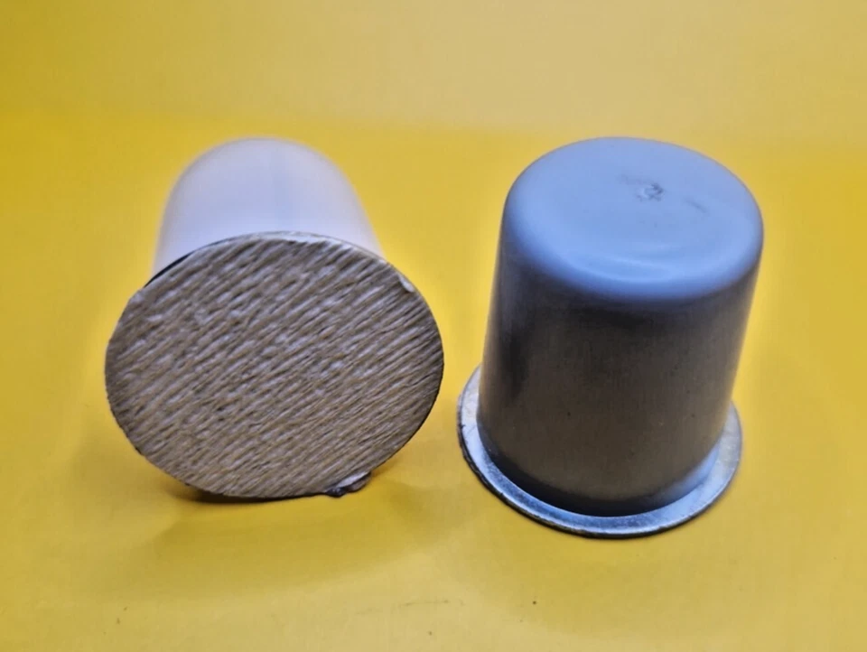 Türpuffer Gummi, Ø20 x 35mm, Grau / Durchsichtig Selbstklebend Türstopper  - Bild 2 von 4