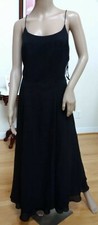 NWT $119 Late Edition Black Lace Up Long Evening Gown or Prom Dress USA