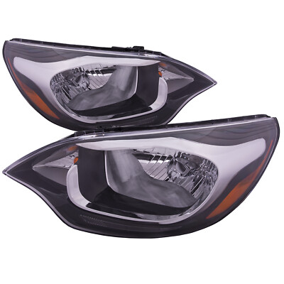 Headlights Set For 2012-2017 Kia Rio EX|LX Sedan