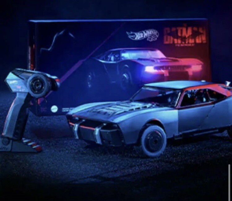 Hot Wheels RLC Batmobile R/C Scala 1:10 – Telecomando, Mattel, Collezione Batman