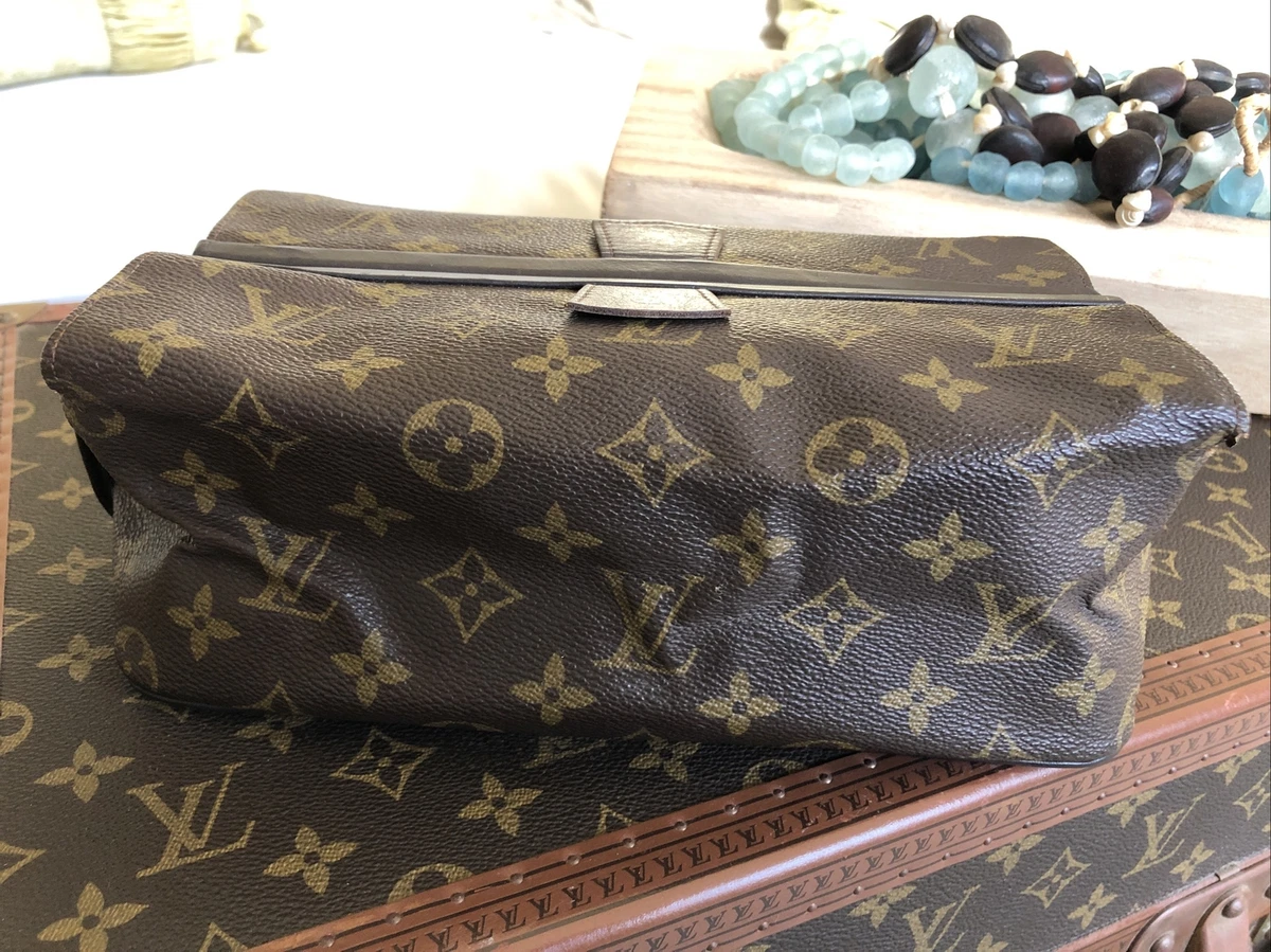 Rare Louis Vuitton Vintage Saks Dopp Kit Toiletry Travel Pouch Bag