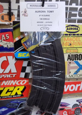 AURORA TOMY, 9" R CURVE 1/8 CIRCLE, 503350, 4pc.-PACK 