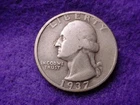 1937-S WASHINGTON QUARTER GREAT KEY DATE COIN!!    #260