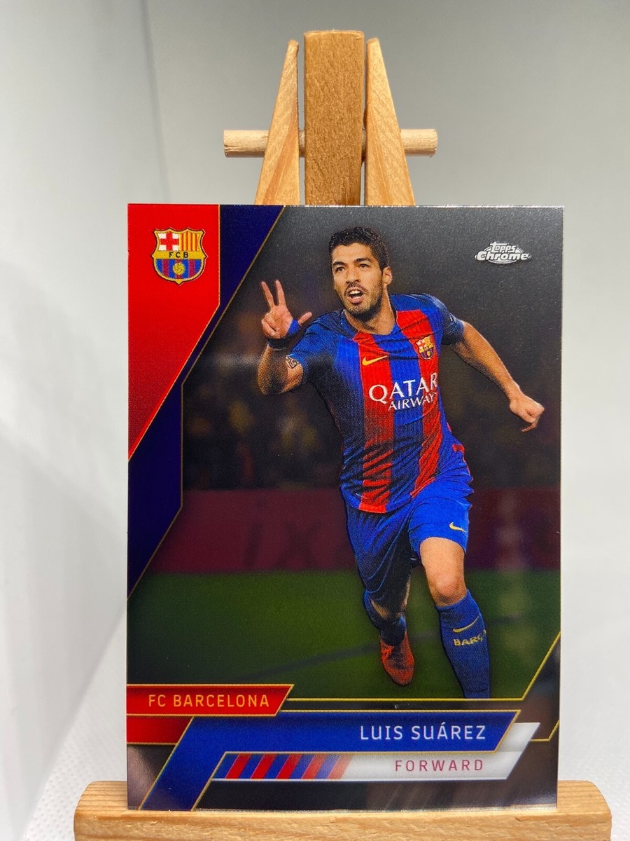 Luis Suarez - Base Action - TOPPS Chrome FC Barcelona 2022