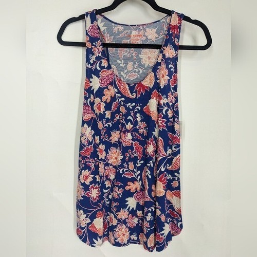 Haut Sans Manches Femme Joe Fresh - Taille L - Motif Géométrique Multicolore - Occasion Très Bon état