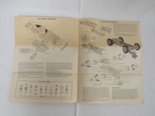 NUOVO K&B SHELBY COBRA GT SLOT CAR RACING KIT SCALA 1:25 CHALLENGER SIDEWINDER NUOVO CON SCATOLA - Foto 9 di 17