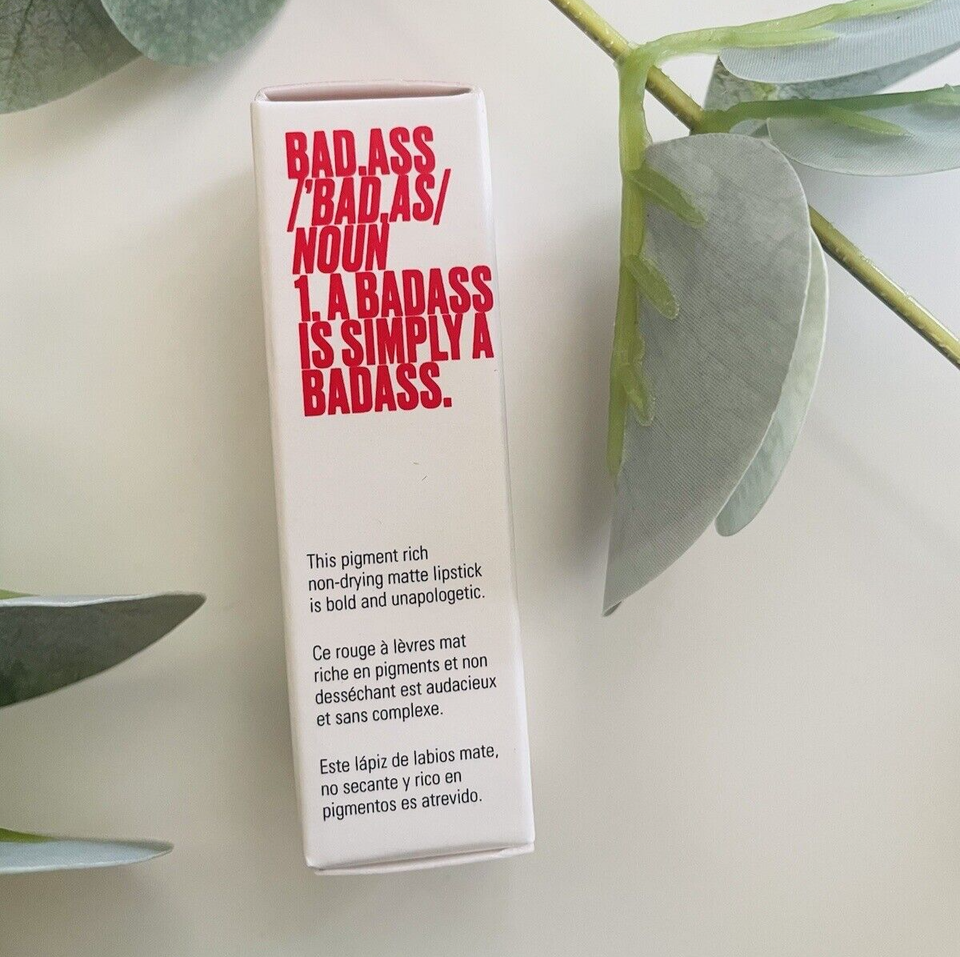 UOMA BEAUTY 🦋 Badass Icon Matte Lipstick Maya 0.9 g Mini Travel NEW