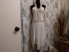 Vintage 20s 30s 40s Type Gatsby Marilyn Monroe Flapper Sequin Bead Wedding Dress