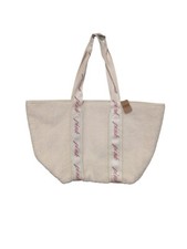 Victoria's Secret PINK Large Zip Sherpa Fleece Plush Tote Bag 60 VALUE