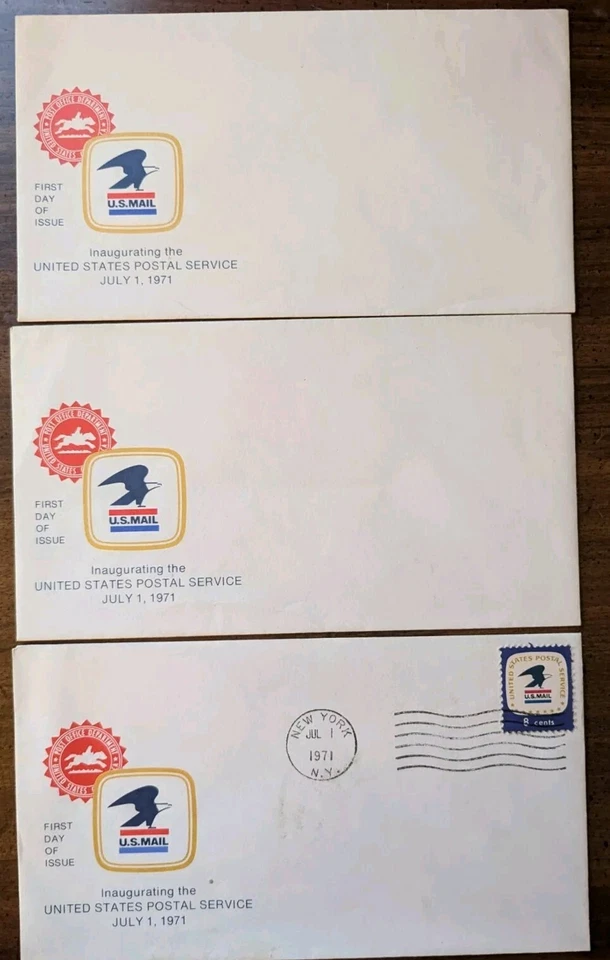 Lot of 33 US 1971 1972 Unused Pre-Stamped Envelopes & 1st Day Issues Bid $5 SH 3 - Image 2 of 4