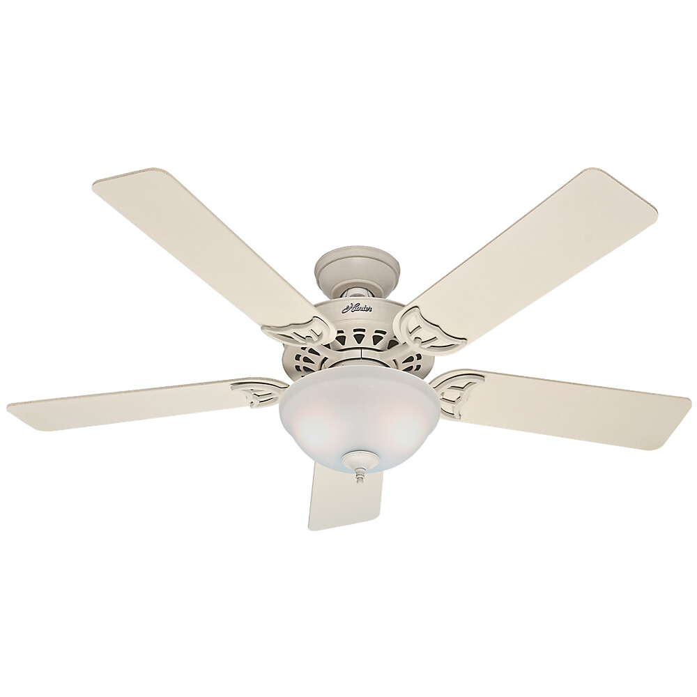 Hunter 54 Energy Star Ceiling Fan The Paramount Xp Antique Brass