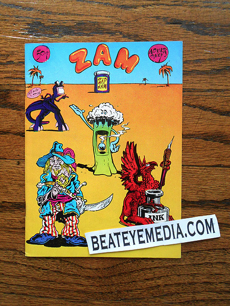 ZAM-S CLAY WILSON-COMIC BOOK-UNDERGROUND COMICS-COMIX-shelton-crumb-griffin-zap Comic Art