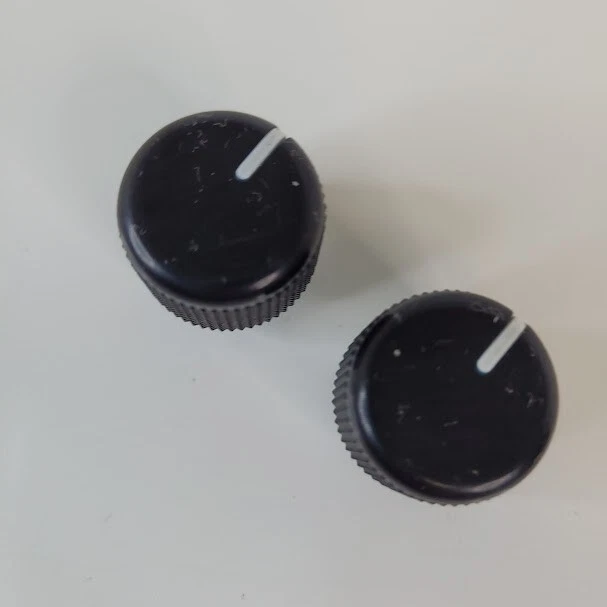 1994 克莱斯勒纽约客交流加热器旋钮黑色 (2) 件套原始设备制造商 — 第 2/3 张图片