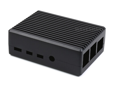 Waveshare Aluminum Stripe Grooved Case for Raspberry Pi 4 Inner Heatsink Pillar