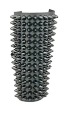 14 Row  UK77 CONE Studded Gauntlet Bracer Genuine Leather Heavy Metal  Funkplus