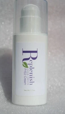 CREME replenish hot flash cream by meno-x estradiol & progesterone USP 70 daily doses