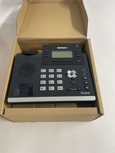 VERIZON SIP-T41S VOIP POE Phone with AC Adapter, WORKING - Picture 3 of 5