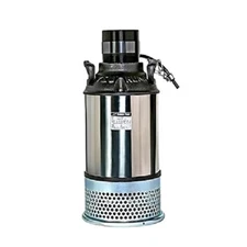 Tsurumi 4HF High Flow Water Feature Pump with Axial Flow Solid Handling Impeller