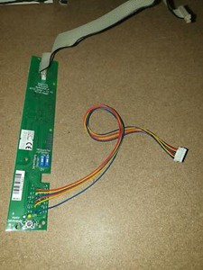 Ritto 7816 Platine Rechts von Video Hausstation S/W Monitor Tasten Leiste geb gZ