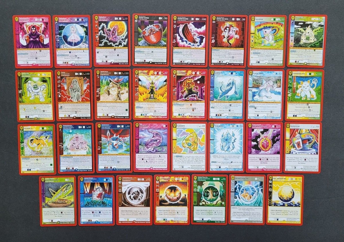 METAZOO SEANCE Rare 1st Edition Gold Cards #1-40 You Pick Non Holo