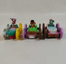 1990 McDonald's Happy Meal Toys TINY TOON ADVENTURES - FLIP CARS Set of 3
