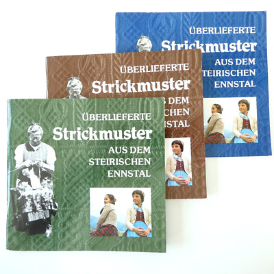 Überliefert Strickmuster Aus Dem Streirschen Ennstal  3 volumes Erlbach  German