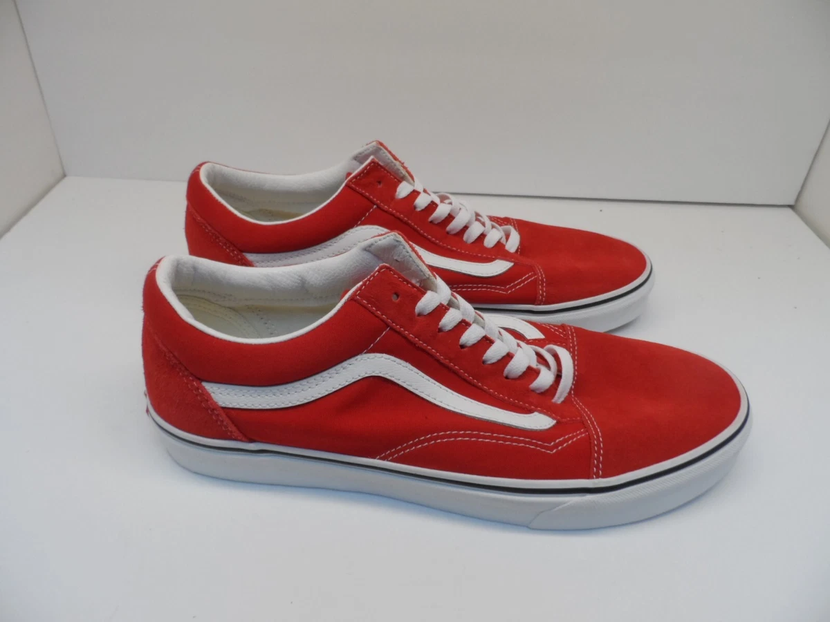 Vans old skool shop canvas red
