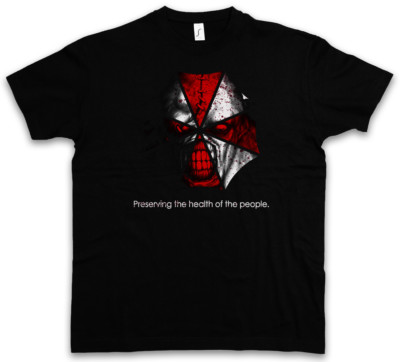NEMESIS UMBRELLA T-SHIRT Resident Corporation Corp Evil Tyrant VG Zombie Wesker