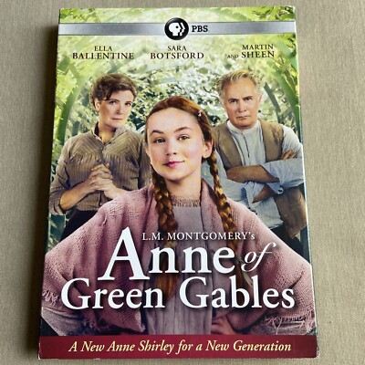 Anne of Green Gables (DVD) W/ Slipcover PBS Ella Ballantine Sara