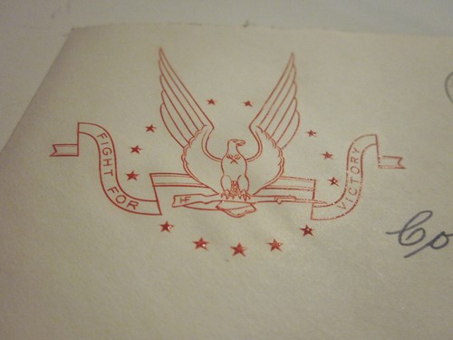 US COVER 1946 WARREN OHIO Patriotic HOUSE OF FARNUM CACHET FIGHT FOR VICTORY - Picture 3 of 3