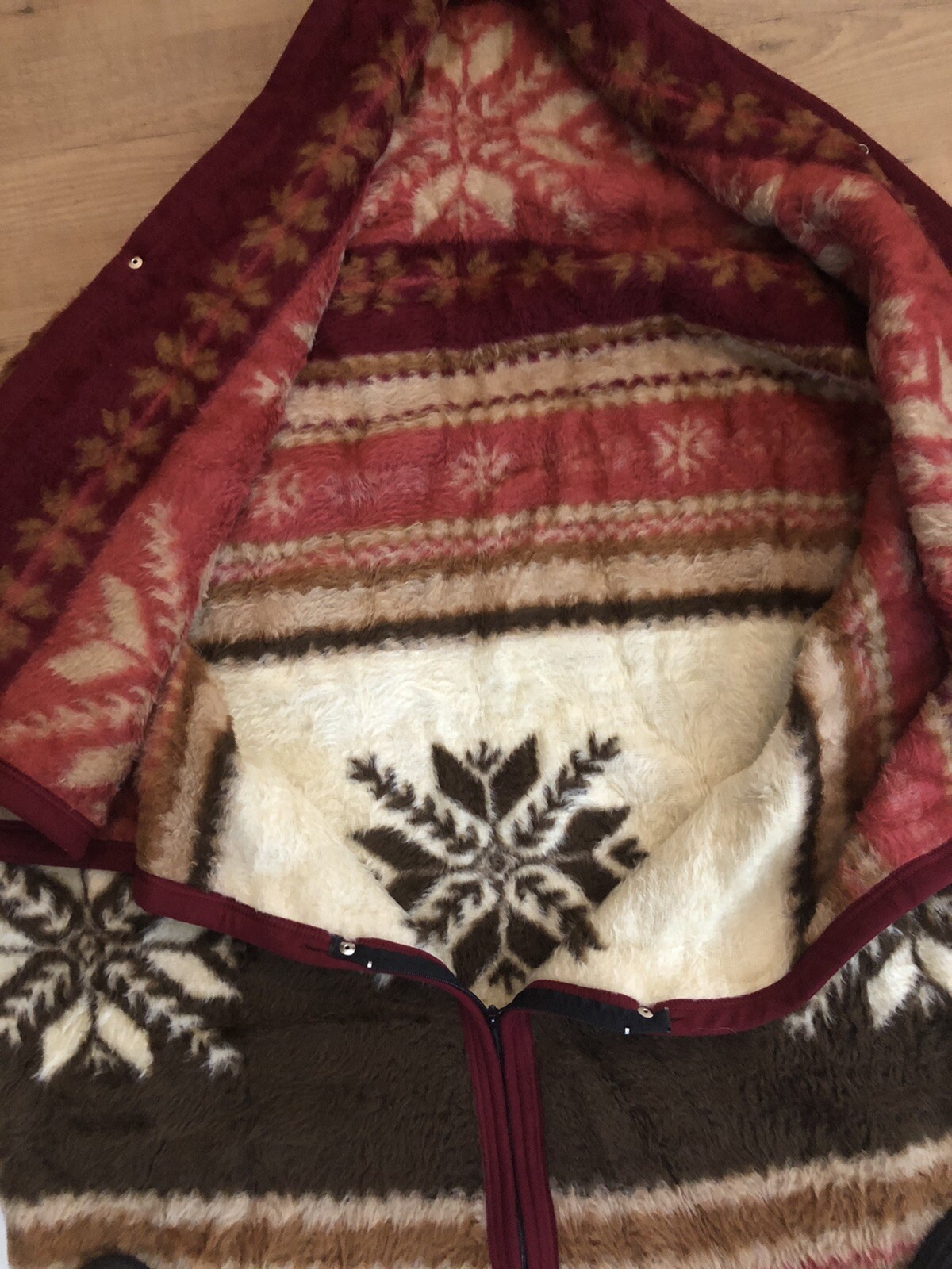 Biederlack Of America Cuddle Wrap Throw Stadium Blanket Southwest Style