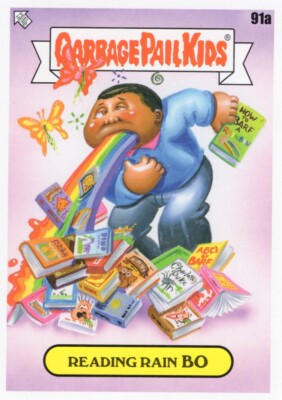 2022 GARBAGE PAIL KIDS GPK BOOK WORMS BASE READING RAIN BO 91a PACK FRESH NM/M