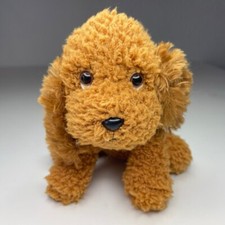 Vintage Russ Target Cocker Spaniel Dog Plush 5 Brown Bean Bag Stuffed Animal
