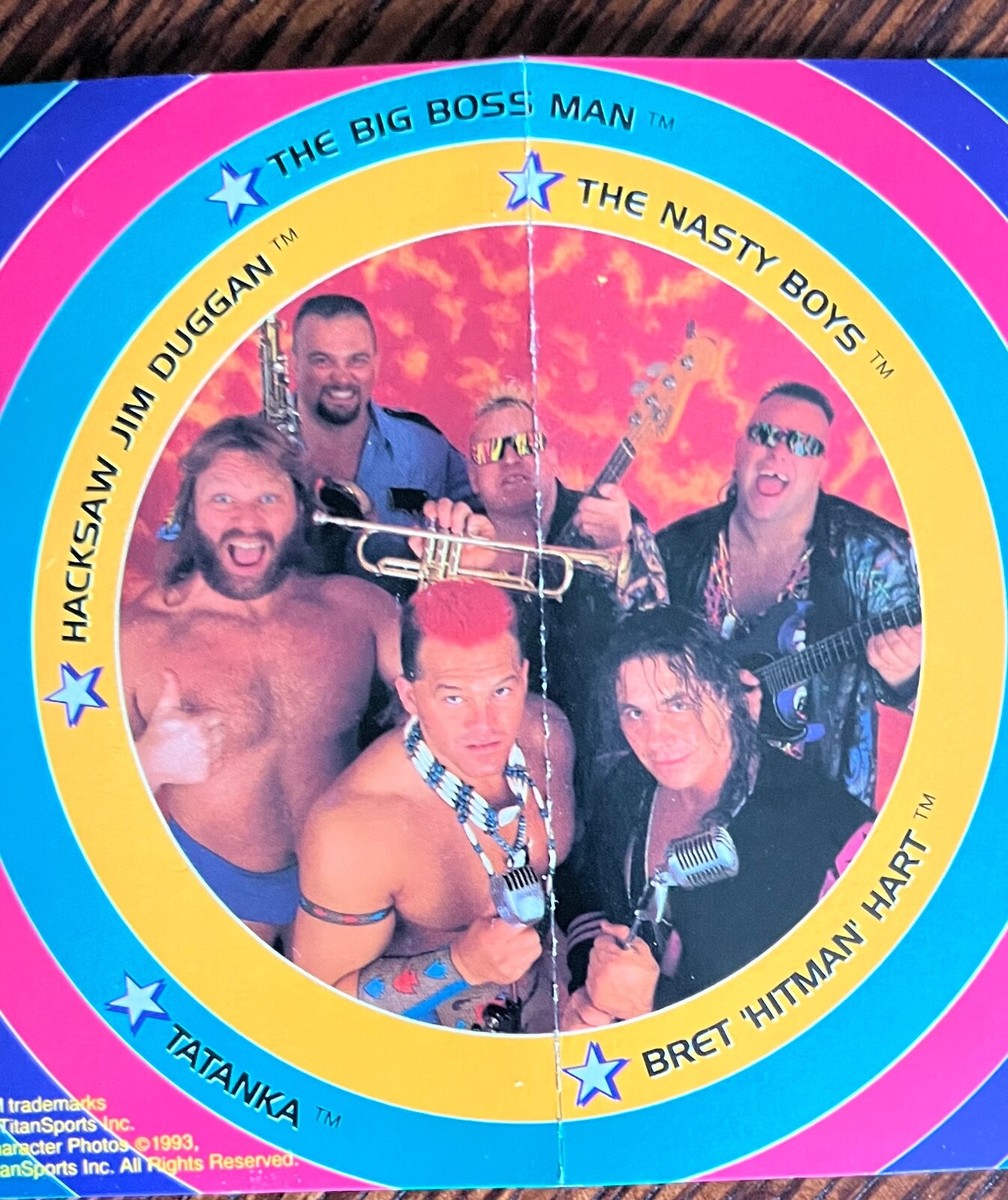 EX 1993 WWF Wrestling Superstars * WRESTLEMANIA THE ALBUM