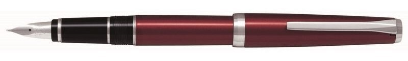Pilot Fountain Pen Falcon ELABO Metal Body Red Soft Broad Nib FE-25SR-R-SB New
