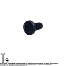 Screw Machine Pan Phillips Steel Black Metric M4  8mm M4-0.7x8  100pcs