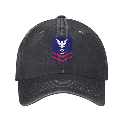 Hull Maintenance Technician HT 2nd Class E5 Red Rank Baseball cap adjustable