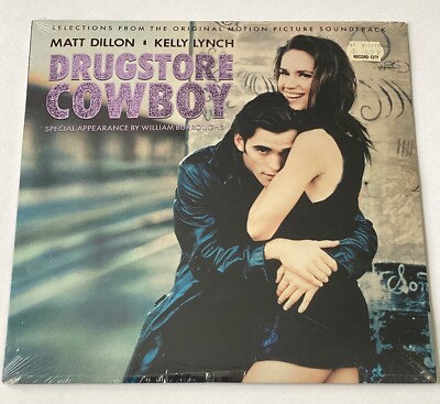 DRUGSTORE COWBOY~Matt Dillon/William Burroughs *SEALED* Orig 1989 Soundtrack LP 