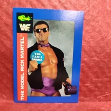 1991 Classic WWF Superstars Blue Border Card #102 The Model Rick Martel WWE