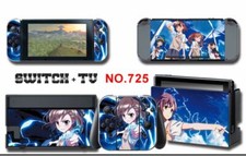 Vinyl Decal Skin Sticker Protector for Nintendo Switch Lovely Anime Girl a 725