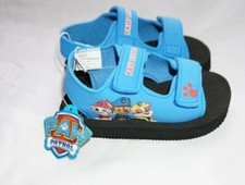 NWT Toddler Boy's Blue PAW PATROL Summer Sandals Shoes Pick Size