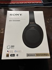 Sony WH-1000XM4 Over the Ear Wireless Headset - Black
