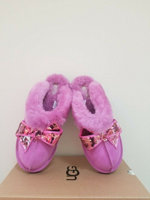 sequin ugg slippers
