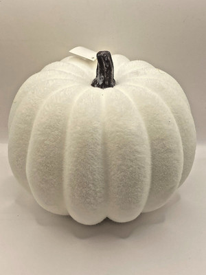 NEW 5.5'' X 4.5''  HOBBY LOBBY WHITE FASHION FALL PUMPKIN THANKSGIVING FREE SHIP