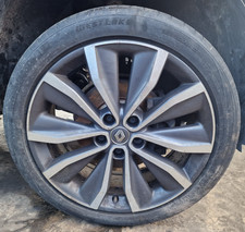 Renault Kadjar Mk1 2019-2022 19" Diamond Cut Alloy Wheel Tyre Near Limit